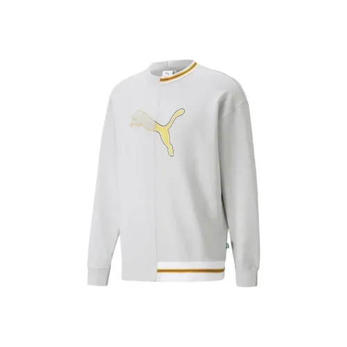 PUMA Светло-серый Мужской Свитшот