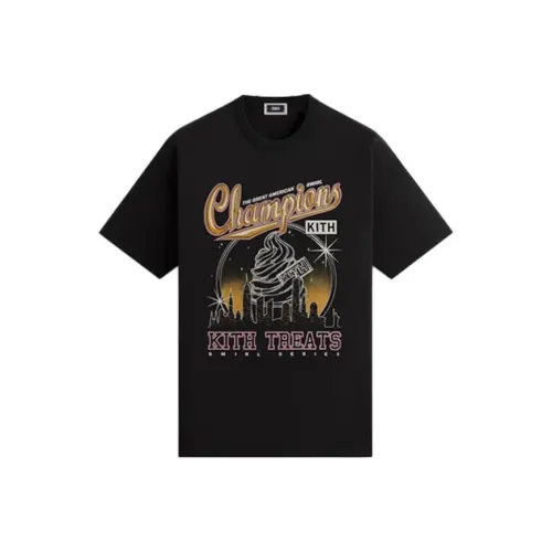 KITH Treats series SS24 T-Shirt Unisex Black KITH Treats серия SS24 T-Shirt Унисекс Черный