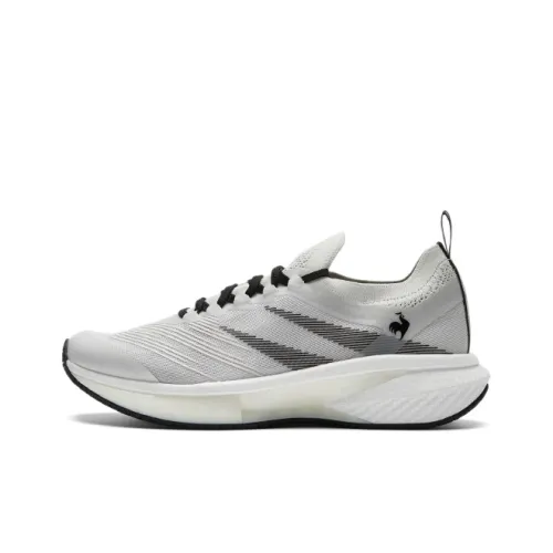 Le Coq Sportif Амортизация и Дышащий Низкий Топ Беговые кроссовки Unisex Light Серый