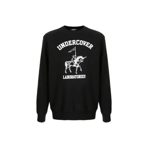 UNDERCOVER Черные Мужские Свитшоты