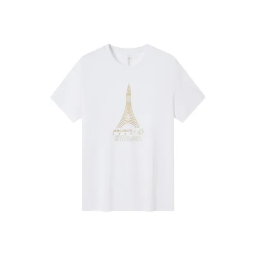 ANTA x XICHA LIANMINGKUAN Т-рубашка Унисекс Чисто белый