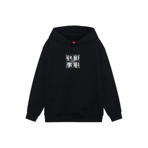 LINING Черный Унисекс Толстовки