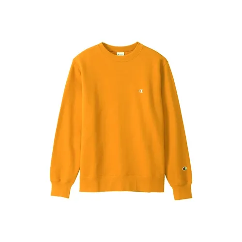 Champion Свитшот Японская версия Унисекс Желтый