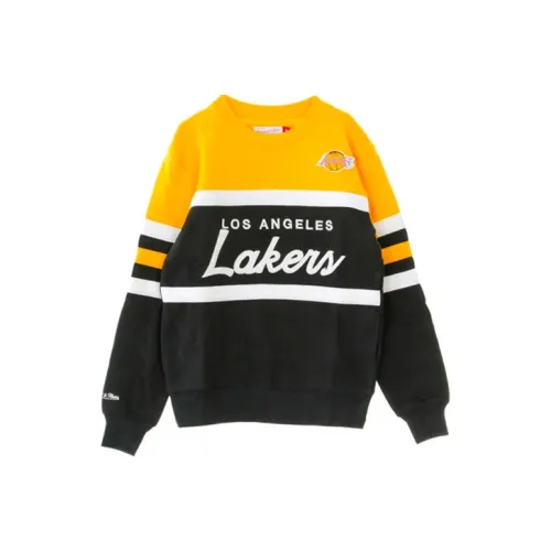 Mitchell Ness Желтые Мужские Толстовки