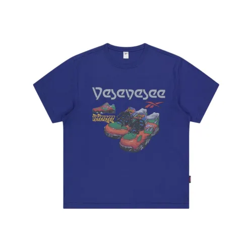 Reebok x YESEYESEE Preseason94 T-Shirt Мужской Синий