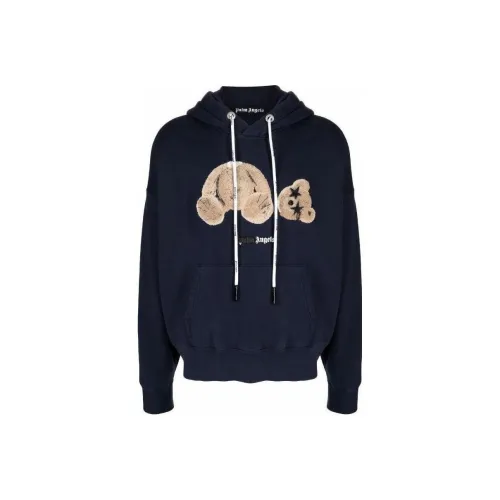 PALM ANGELS Синий Мужской Свитшот