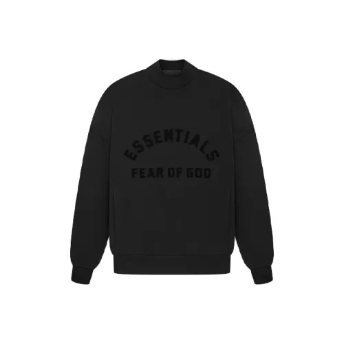 Fear Of God Essentials The Black Collection серия Свитшот Мужской Глубокий черный