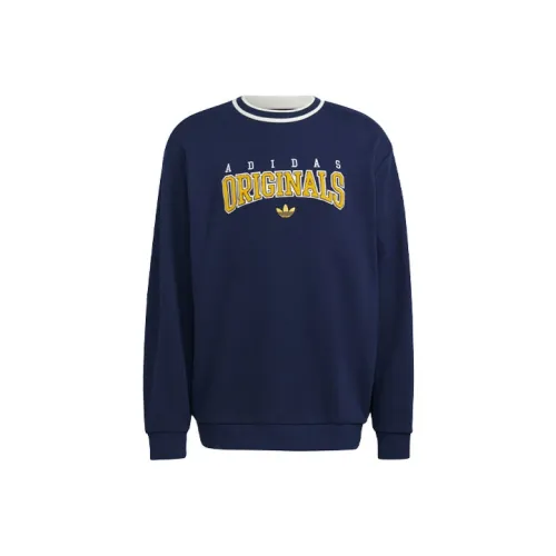 Adidas Originals Темно-синий Мужской Свитшот