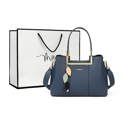 MILLIE'S Сумка из коровьей кожи с синтетической кожей сумка через плечо стандартная женская темно-синий
