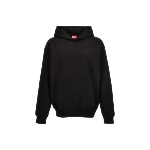 DIESEL Черные Мужские Свитшоты
