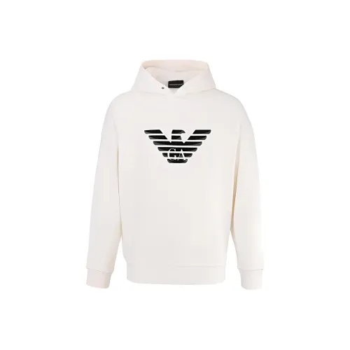 EMPORIO ARMANI Белый Мужской Свитшот