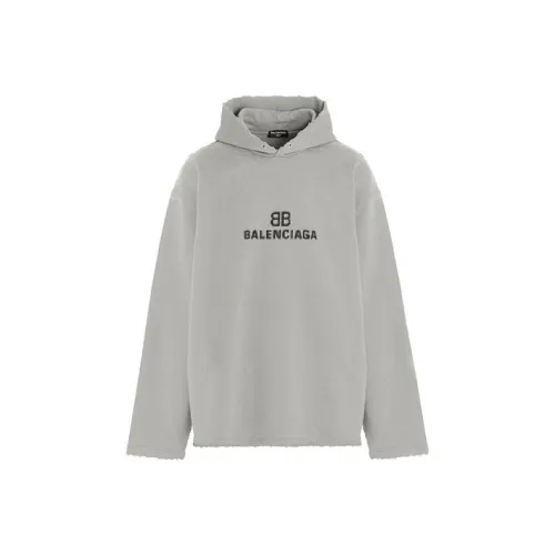 Balenciaga Свитшот Свободного кроя Мужской Серый
