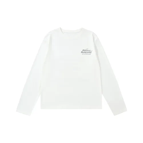 Makemore Белый Унисекс T-рубашки