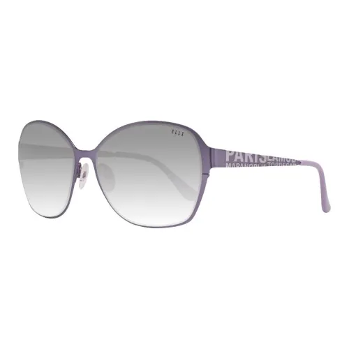 ELLE Нерегулярная форма Солнцезащитные очки Женские Фиолетовый