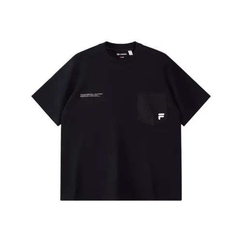 FILA FUSION Глубокий Черный Мужская Футболка