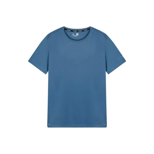 QIAODAN T-рубашка мужская цвет каменно-синий