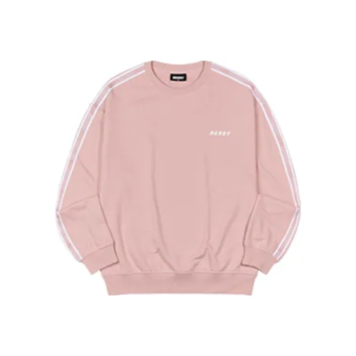 NERDY x CHIDOUREN Круглый вырез Свободный крой Стандартный Свитшот Осенний Унисекс