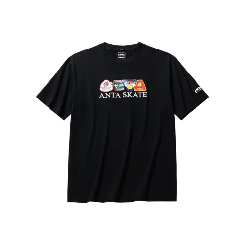 ANTA Sports Lifestyle Collection Lifestyle Collection T-Shirt Мужской Основной Черный