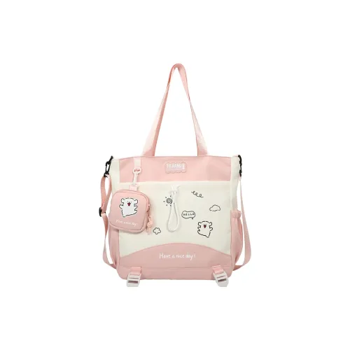 Deli Bear Oxford Tote Bag Shoulder Bag Women's Multicolor