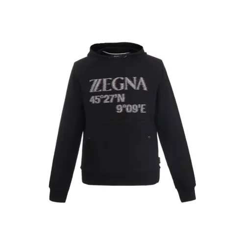 Zzegna Черные Мужские Свитшоты