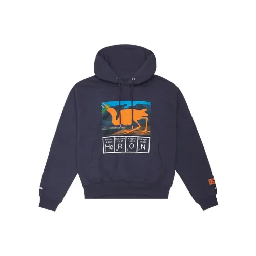 HERON PRESTON Синий Мужской Свитшот