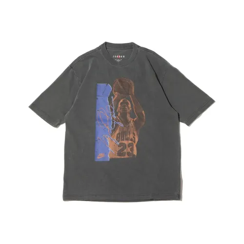 JORDAN Черные Мужские T-Рубашки