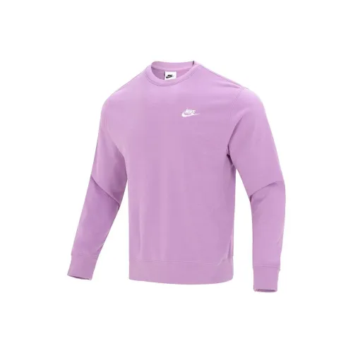 Nike Фиолетовый Мужской Свитшот