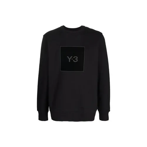 Y 3 Черные Мужские Свитшоты