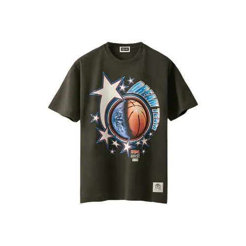 KITH USA Basketball Series SS24 Команда T Рубашка Унисекс Черный