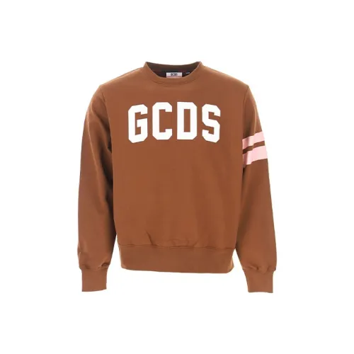 GCDS Коричневый Мужской Свитшот