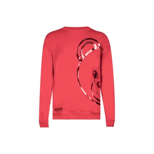 MOSCHINO Red Men's Sweatshirts