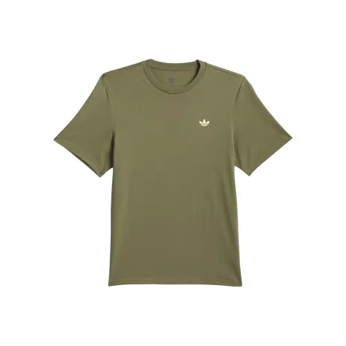 Adidas Originals Gender Neutral T-Shirt Unisex Olive Layer