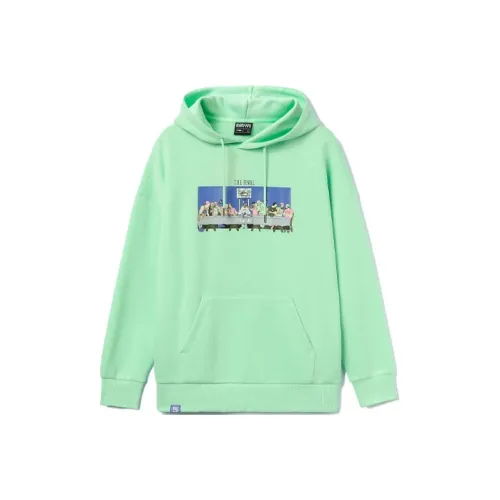 LINING Толстовка Унисекс Водная волна Зеленый