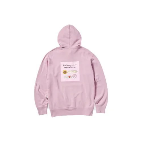UNIQLO x LINE FRIENDS Толстовка Унисекс Пастельно-розовый
