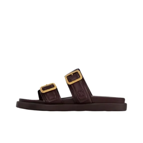 LOUIS VUITTON Слипоны Мужской Коричневый