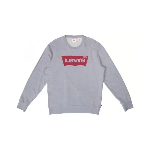 Levis Gray Men's Sweatshirts Левис Серый Мужской Свитшот