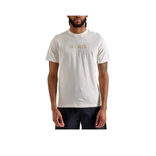 Jordan Paris Saint Germain SS24 T Рубашка Мужская Парус Sandcastle
