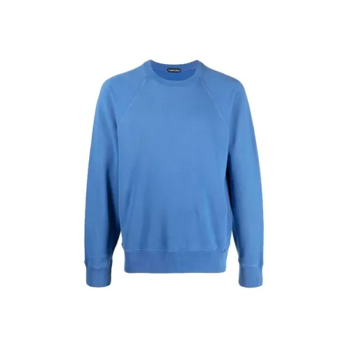 TOM FORD Синий Мужской Свитшот