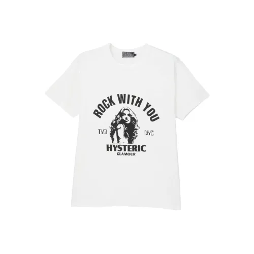 HYSTERIC GLAMOUR T-Shirt Мужской Белый