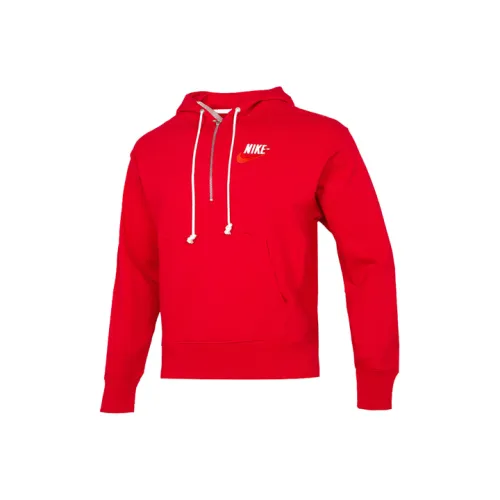 Nike Red Men's Hoodies Найк Красный Мужские Толстовки