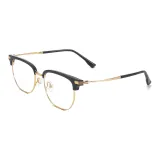 Яркий черный | Золотой-C11 & Защита от синего света, 0 диоптрий, линзы