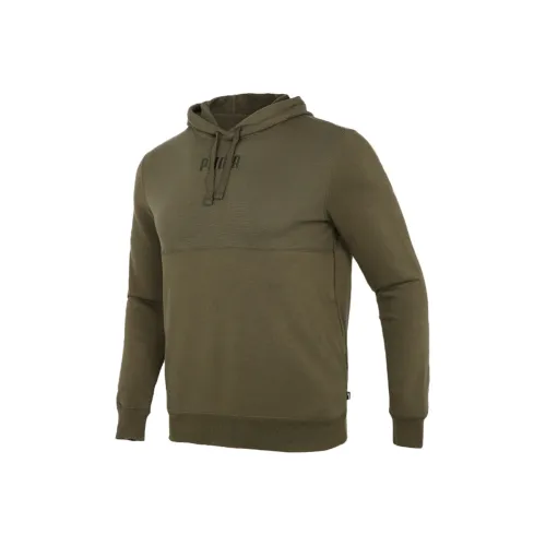 PUMA Армейский зеленый Мужской Свитшот