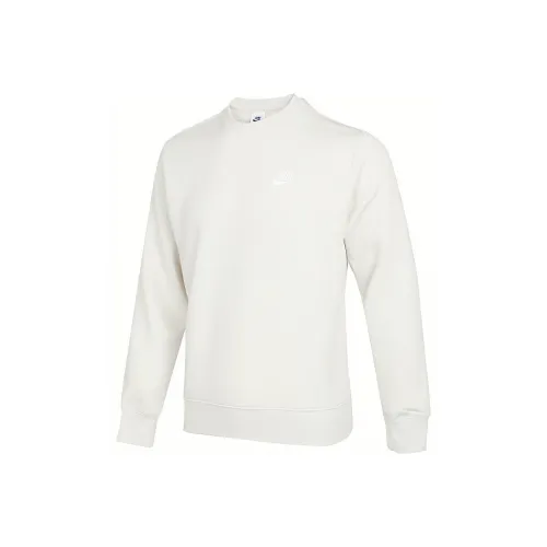 Nike Бежевый Мужской Свитшот