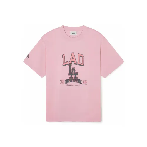 MLB Los Angeles Dodgers Розовые Унисекс Футболки