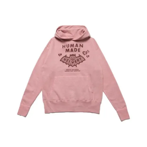 HUMAN MADE Толстовка Унисекс Розовый