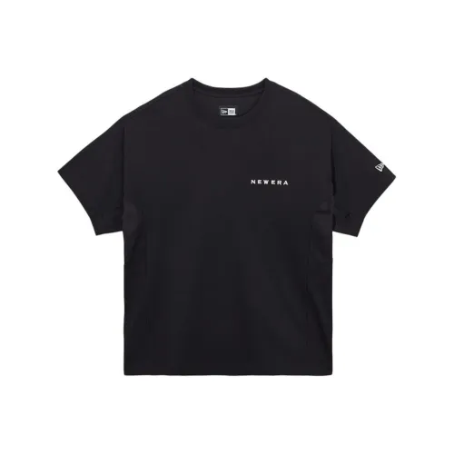 New Era Черная Унисекс Футболка