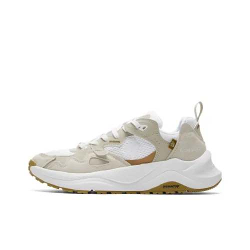 Le Coq Sportif LCS R990 Low-Top массивные кроссовки Хаки/Белый Унисекс
