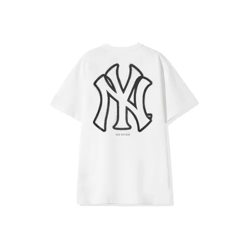 New Era Белый Унисекс Футболка