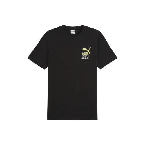 PUMA CLASSICS Мужская Черная Футболка