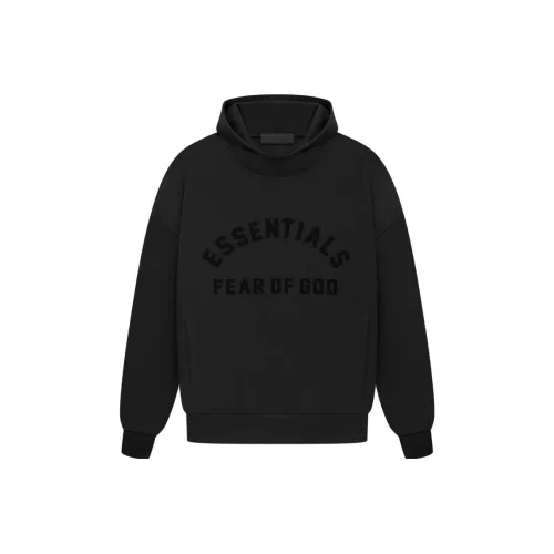 Fear of God ESSENTIALS Глубокий черный Мужские Свитшоты